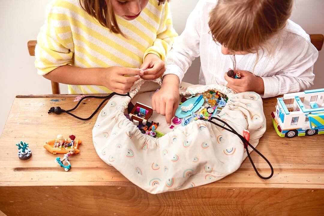 Saco de arrumação mini arco-íris Play&amp;Go 