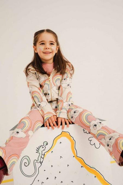 Casaco com capuz rainbow light Tops Dear Sophie 