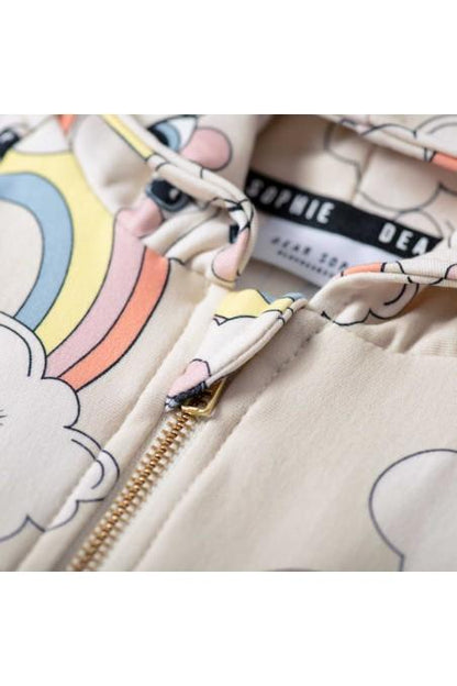 Casaco com capuz rainbow light Tops Dear Sophie 