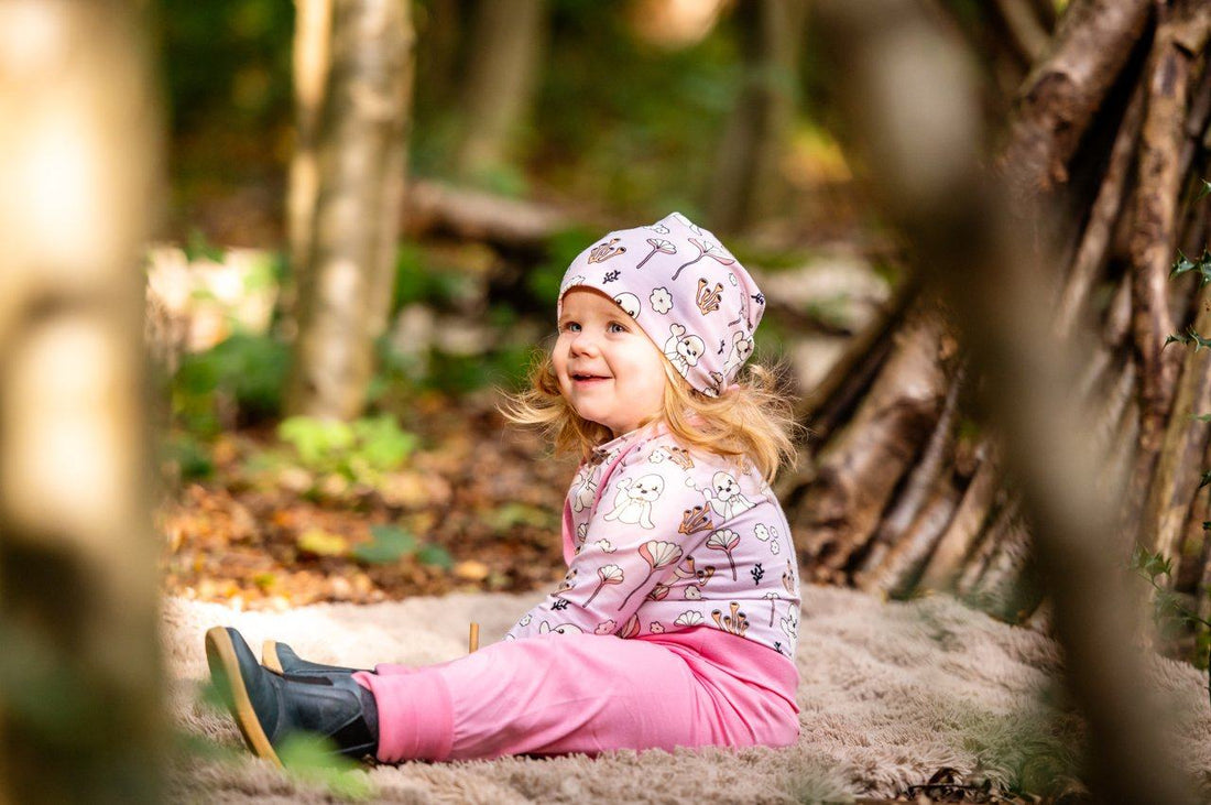 Calças evolutivas sea pink Pants Meyadey