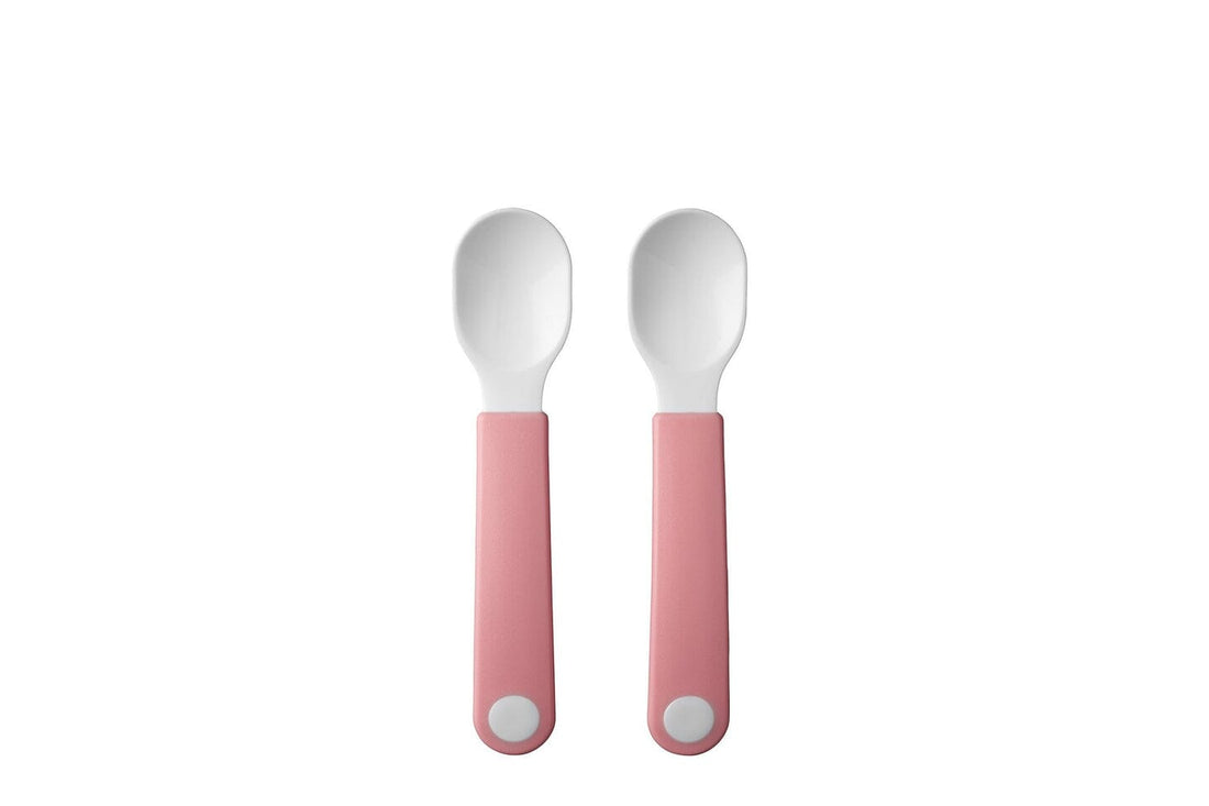 2 colheres de treino deep pink Dinnerware Little Dutch 