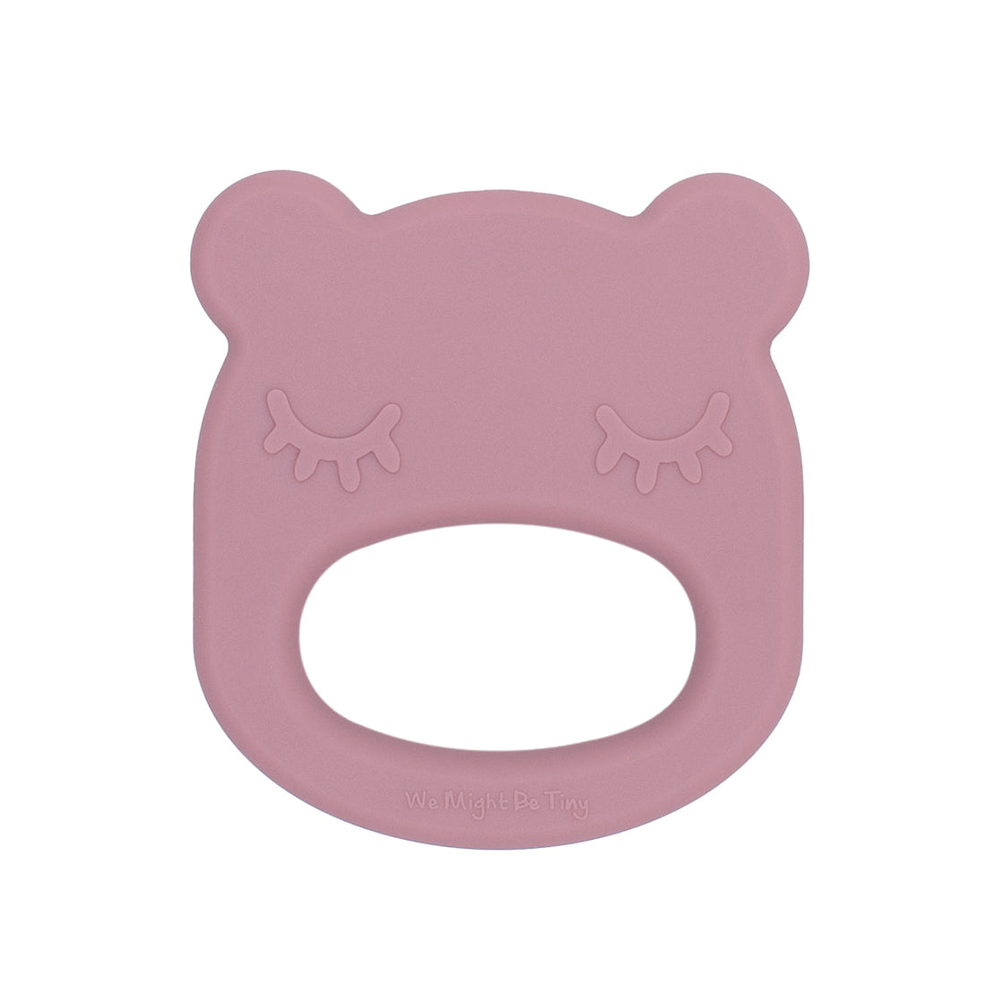 Mordedor silicone bear dusty rose Pacifiers & Teethers we might be tiny
