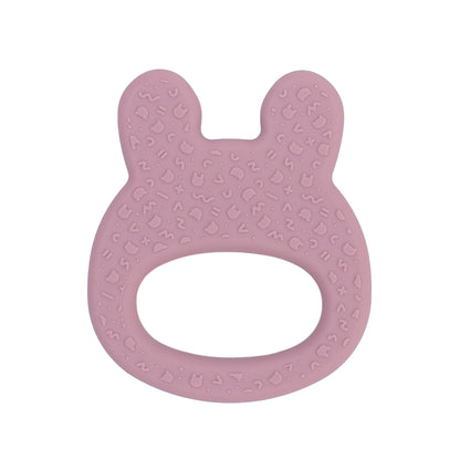 Mordedor silicone bunny dusty rose Pacifiers &amp; Teethers we might be tiny 