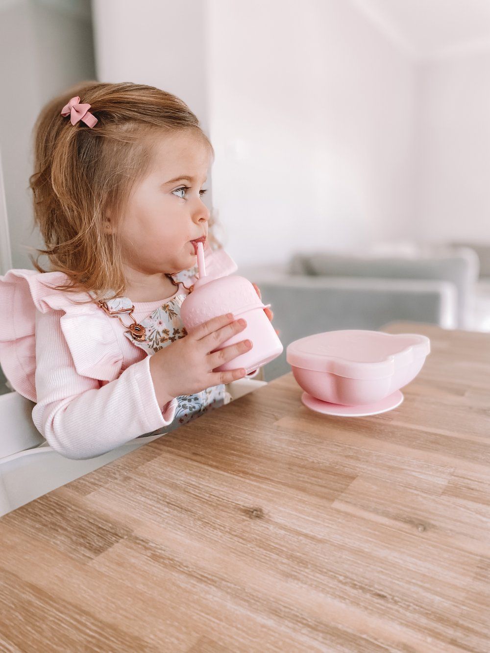 Sippie lid (+mini straw) powder pink Dinnerware we might be tiny 