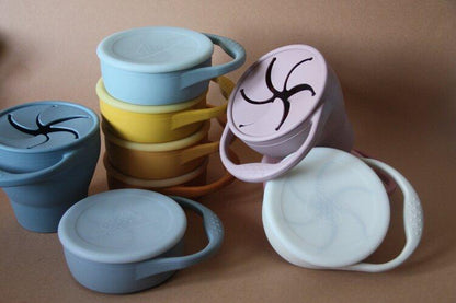 Silicone snack cup Dinnerware the cotton cloud 