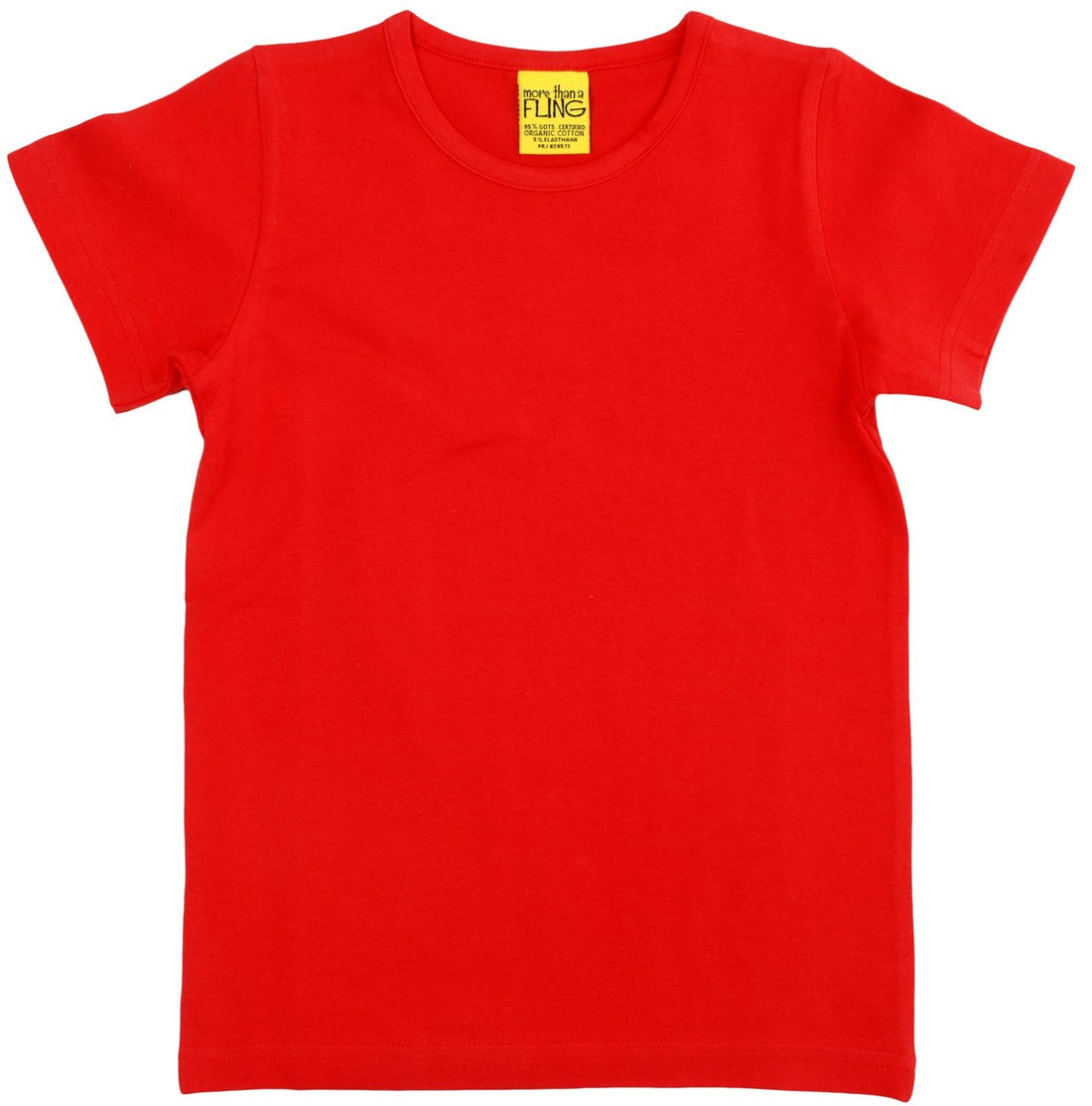 Red short sleeve top Tops More than a fling 