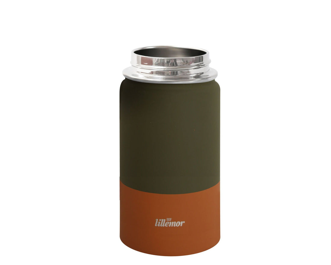 Stainless steel bottle green/palm Lillemor SPECIAL EDITION Toys Lillemor 