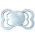 Bibs supreme pacifier latex +6M baby blue Pacifier Bibs 