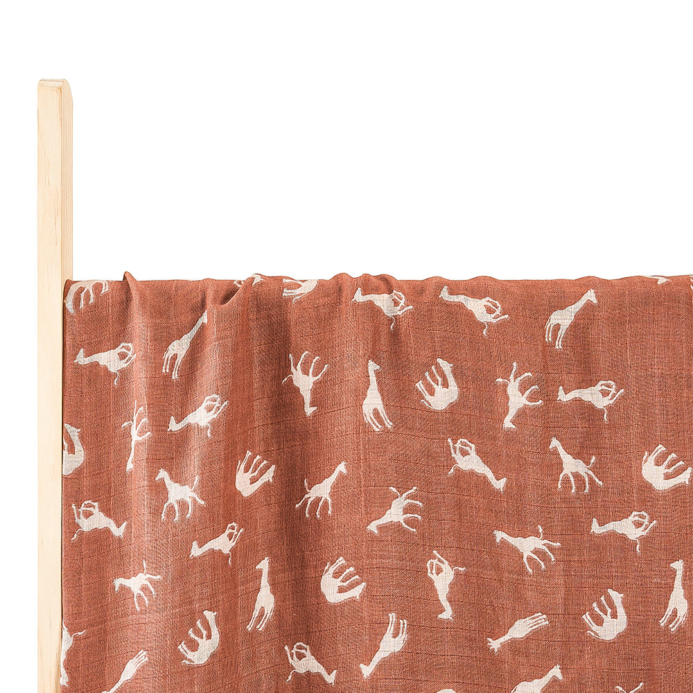 Musselina 120 cm safari Happy Bear 