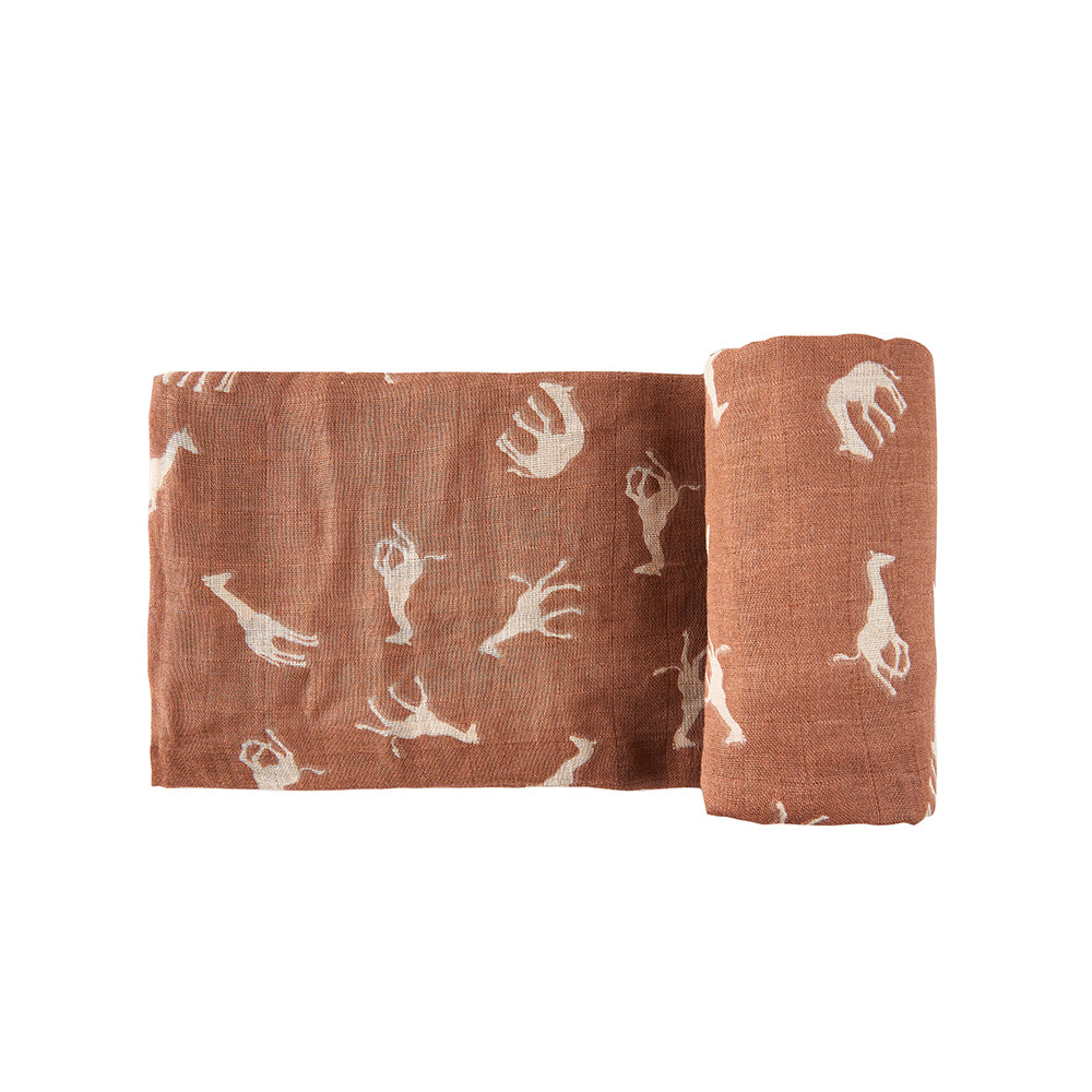 Musselina 120 cm safari Happy Bear 