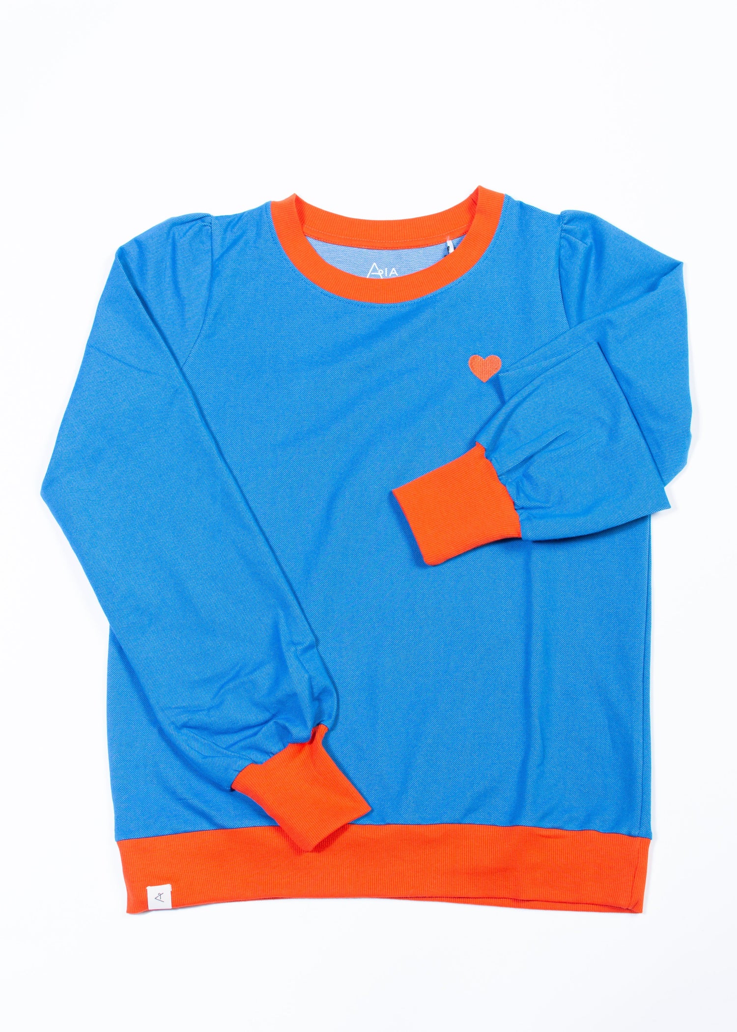 The sweat shirt for a cozy day - snorkel blue AiA WOMAN AlbaBaby Woman Alba of Denmark 