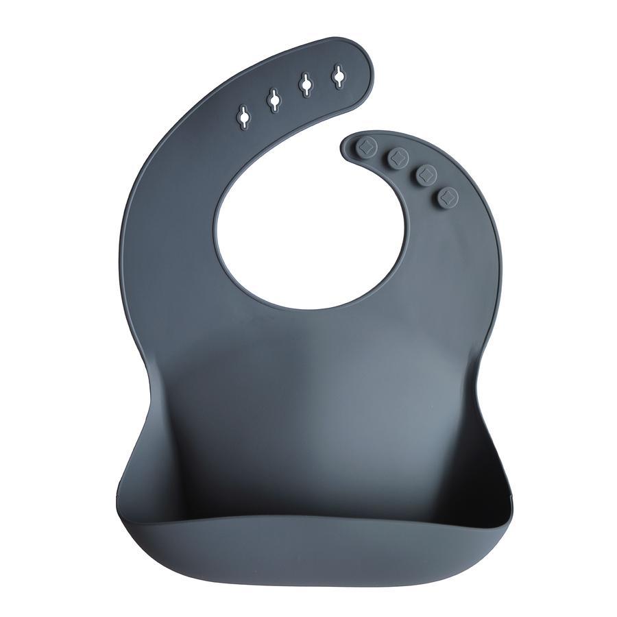 Silicone baby bib tradewinds mushie bib mushie
