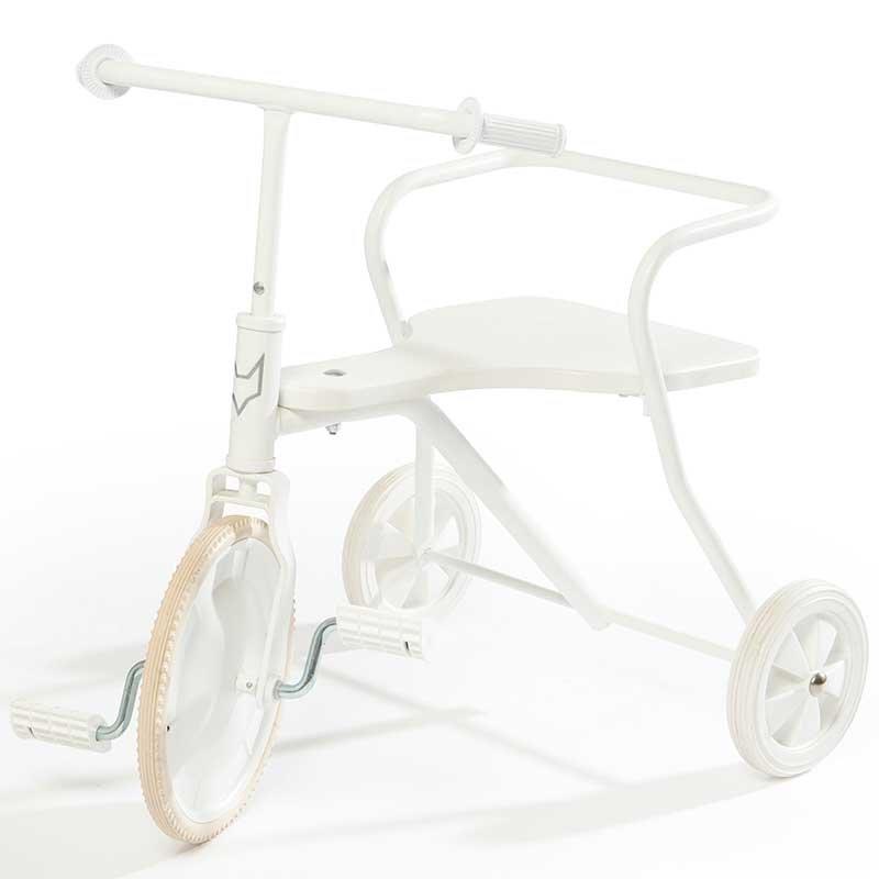 Metal tricycle white Foxrider Toys Foxrider