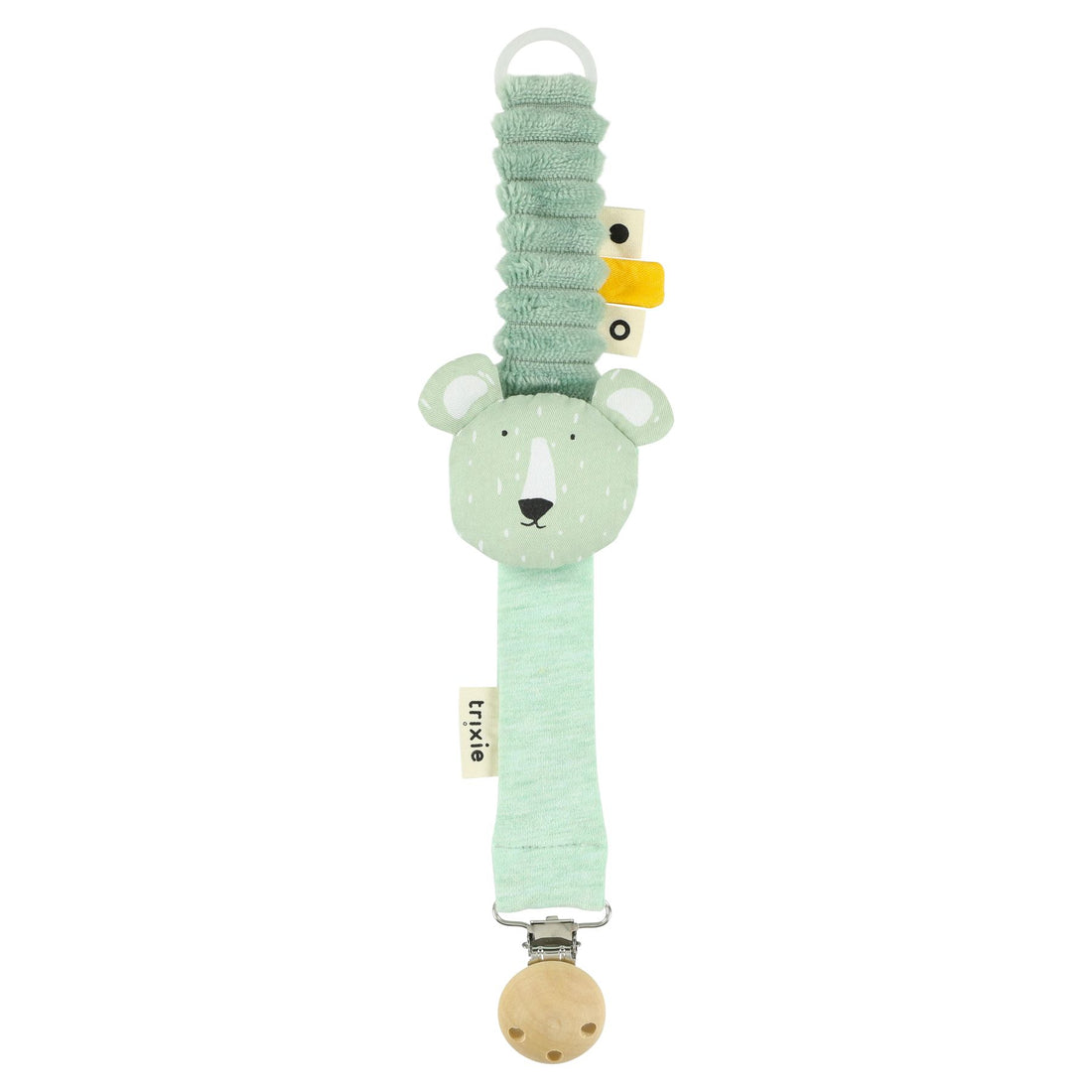 Pacifier clip Mr Polar bear Trixie Pacifier clip Trixie 