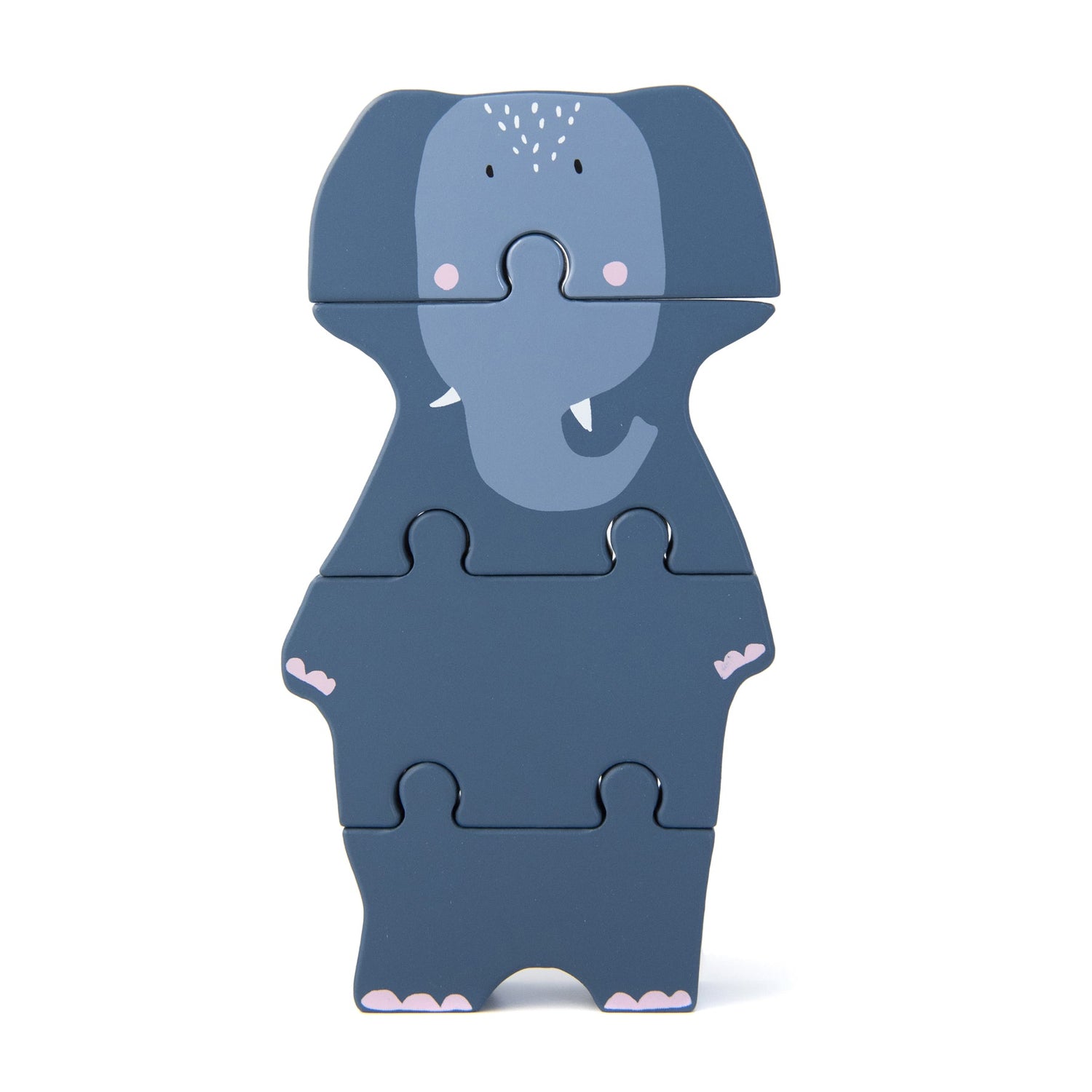 Puzzle de formas Mrs Elephant Toys Trixie 