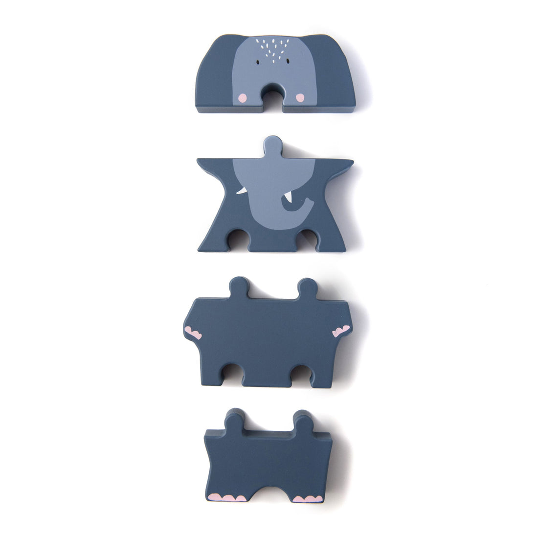 Puzzle de formas Mrs Elephant Toys Trixie