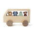 Wooden animal bus Trixie Toys Trixie 