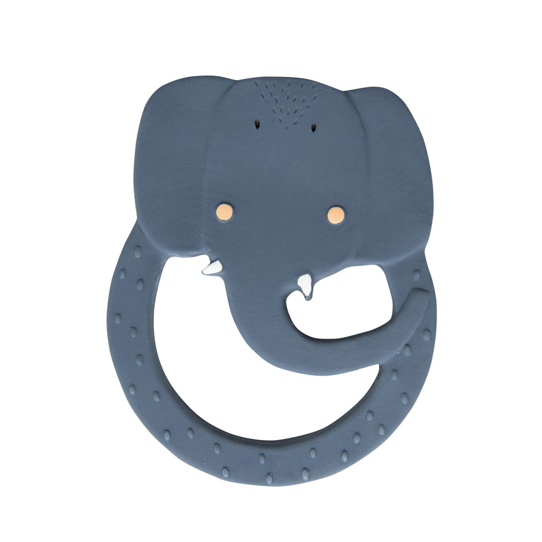 Natural rubber round teether Mrs Elephant Trixie Toys Trixie 