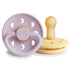 2-pack moon phase pacifier daffodil/soft lilac FRIGG Pacifier FRIGG 6-18M 